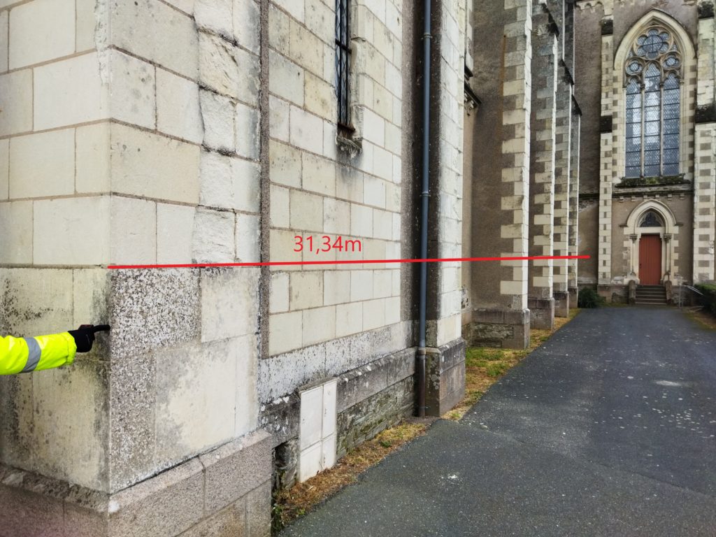 mise à l'échelle sur Pix4D